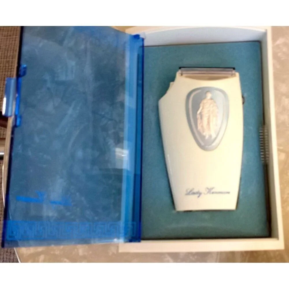 Lady Kenmore Electric Shaver Grecian Cameo Sears 99391 Vintage